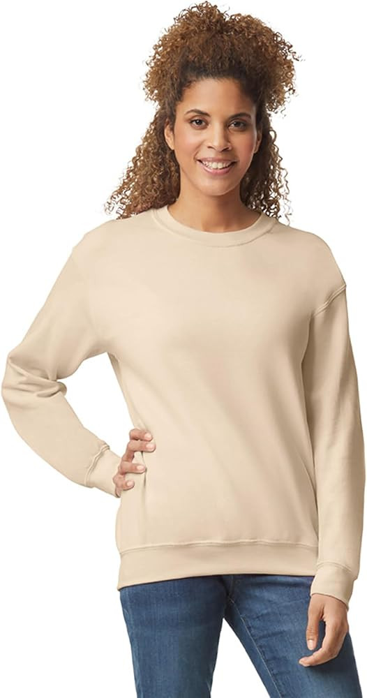 Gildan Unisex Adult Fleece Crewneck Sweatshirt, Style G18000, Multipack | Amazon (US)