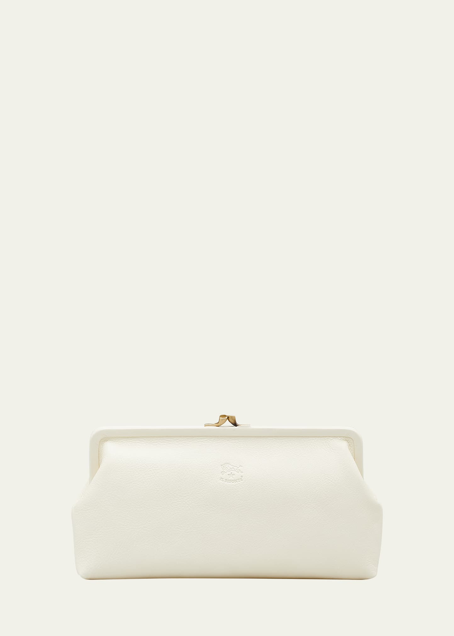 Il Bisonte Classic Vaccjetta Leather Clutch Bag | Bergdorf Goodman