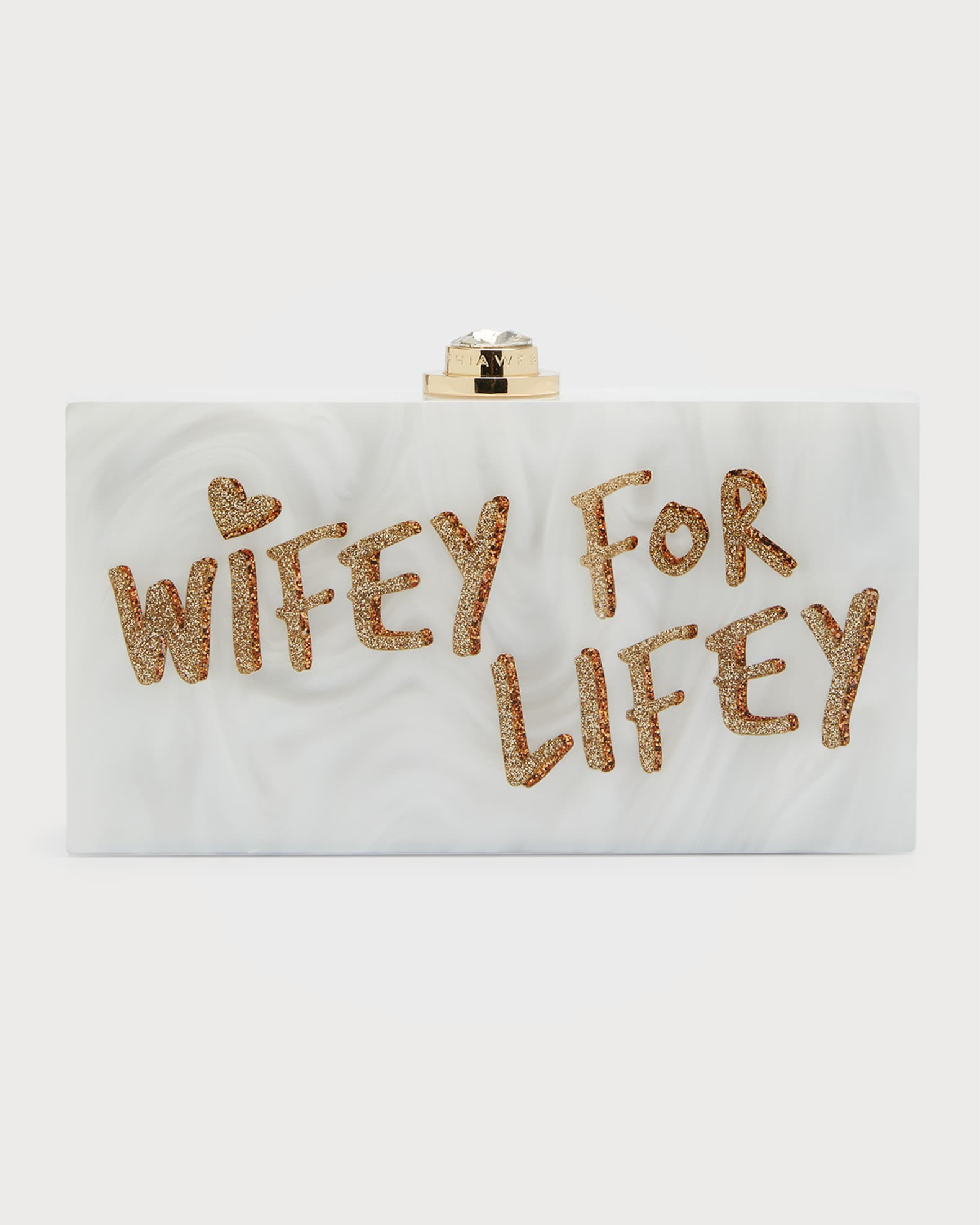 Cleo Wifey For Lifey Clutch Bag | Neiman Marcus