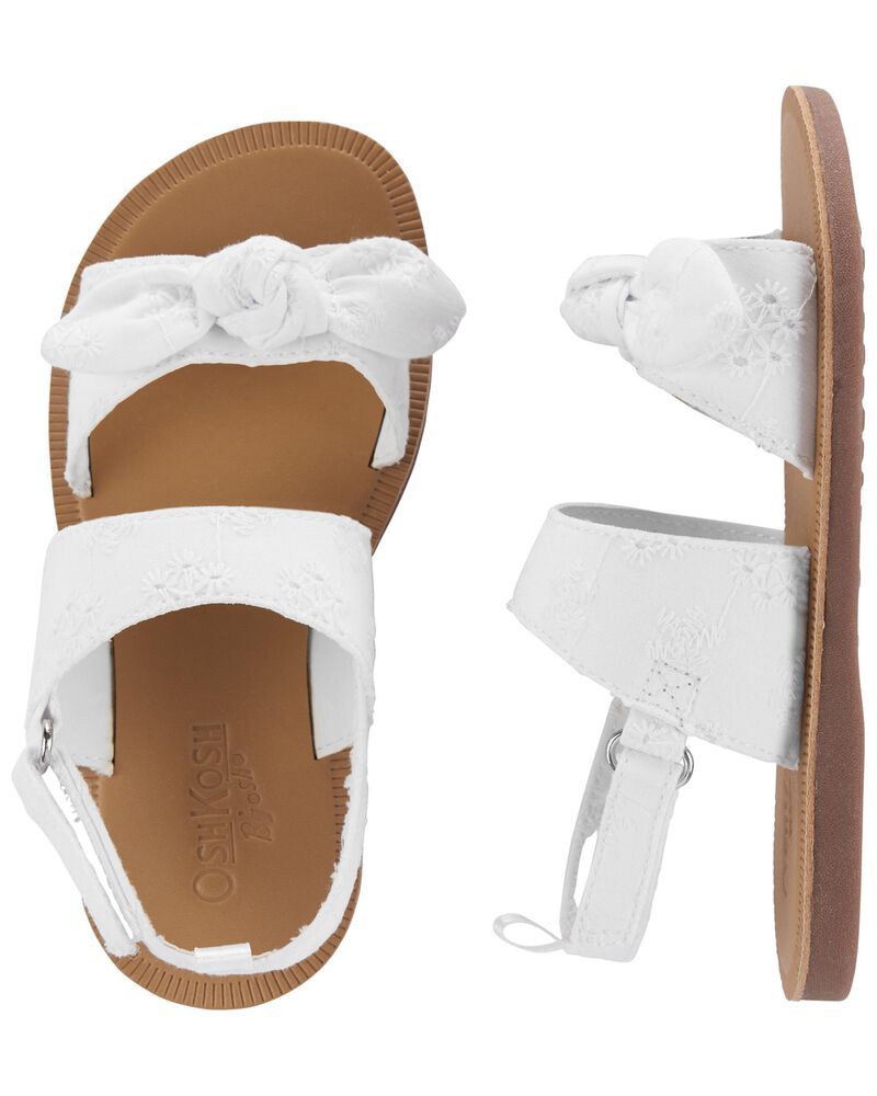 Eyelet Knot Bow Sandals | Carter's