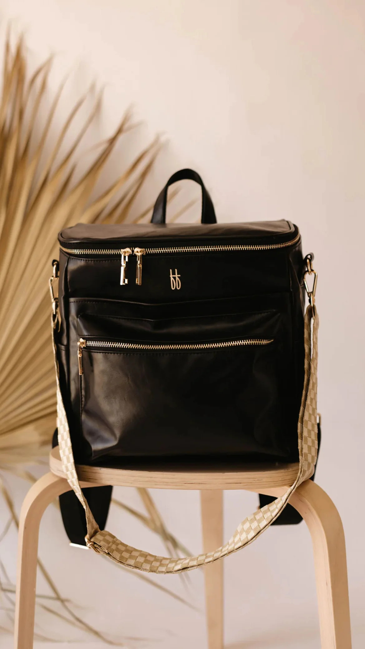 Black | Forever French Diaper Bag | Forever French