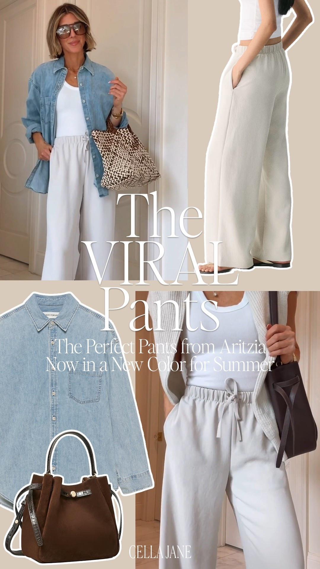 The @Aritzia pants that are flattering on everyone and never wrinkle are now in a new color for summer!

#LTKsummer