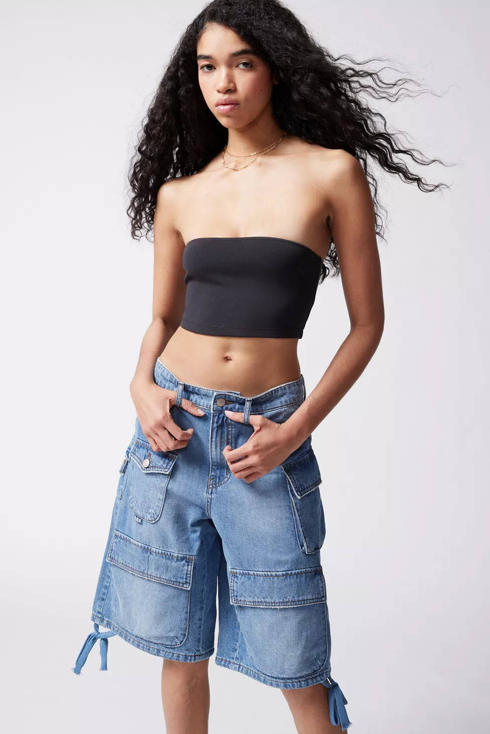 BDG Bellow Cargo Denim Short | Urban Outfitters (US and RoW)