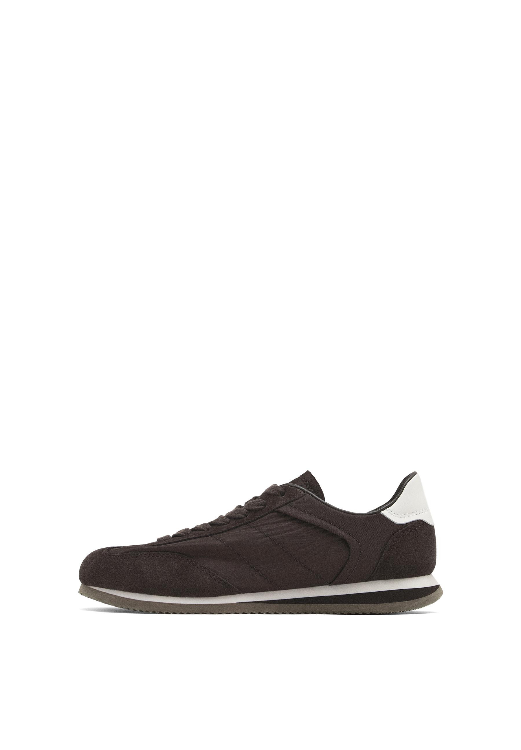 Combined fabric trainers | Massimo Dutti US