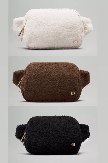 LARGE Sherpa belt bags!!! These are new! I looove the large belt bags because you can fit so much in them 🤎 #lululemon #beltbags #sherpabeltbag 

#LTKGiftGuide #LTKSeasonal #LTKfindsunder100