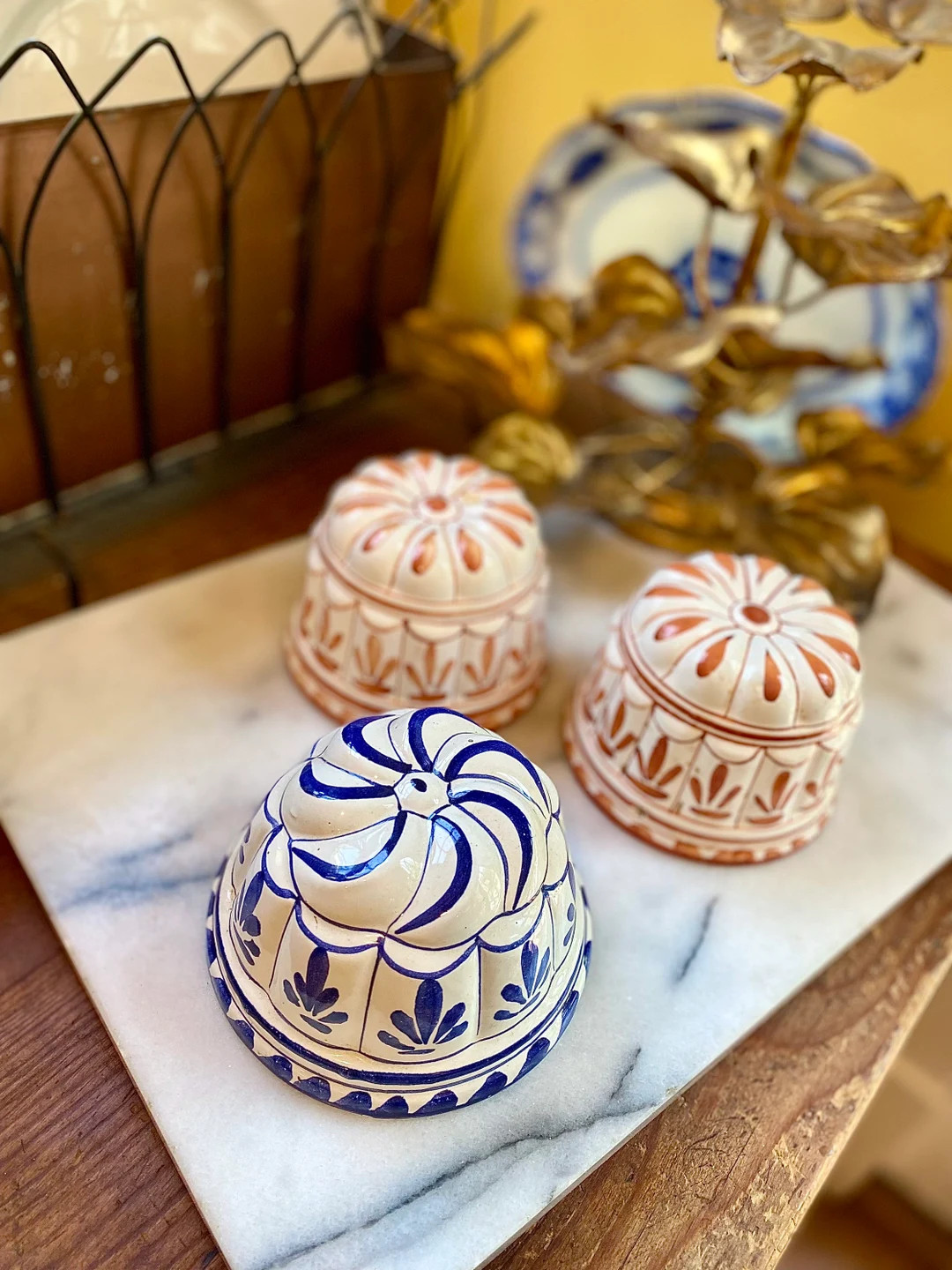 Italian Bassano Molds: Set of 3 Vintage Kitchen Decor - Etsy | Etsy (US)