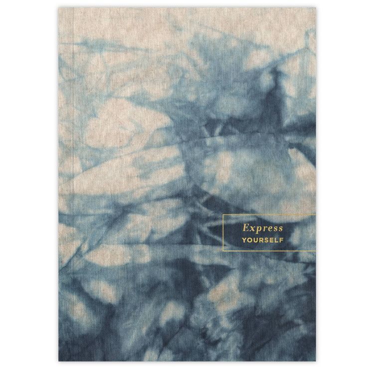 Lined Journal Softcover Sewn Tie-Dye - Green Inspired | Target