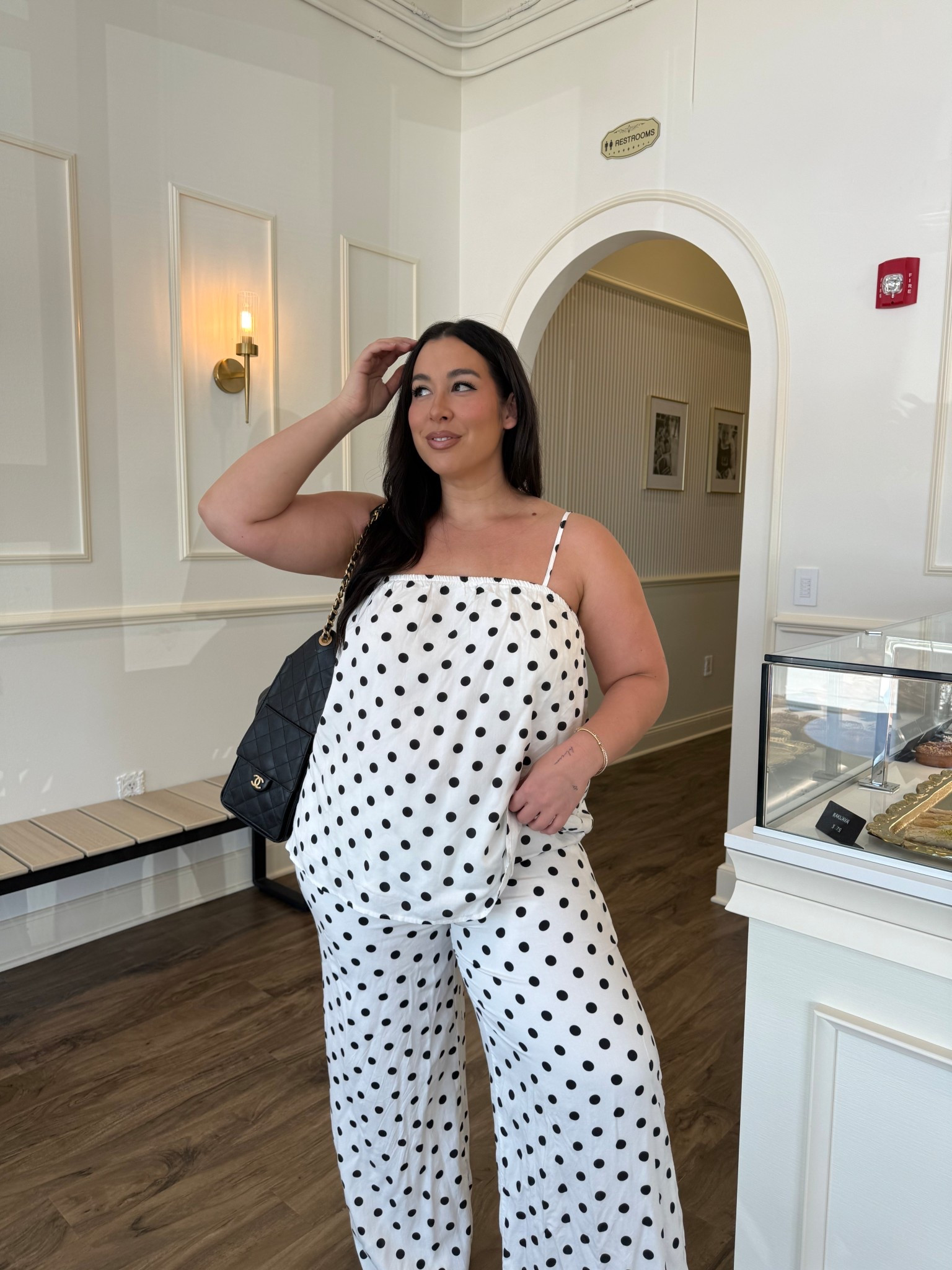 Code bonnie20 size xxl 

#LTKootd #LTKMidsize