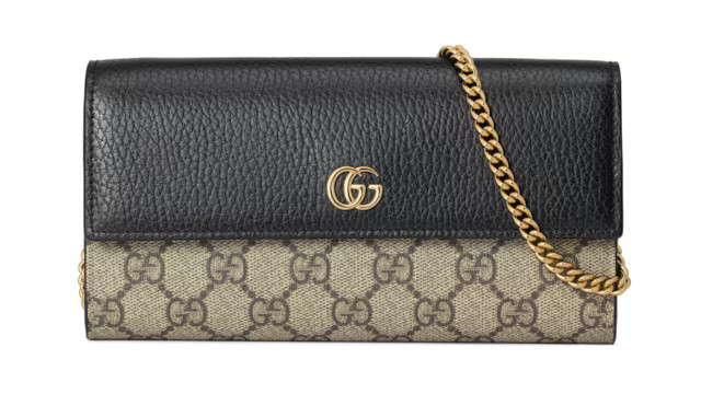 Gucci GG Marmont chain wallet | Gucci (US)