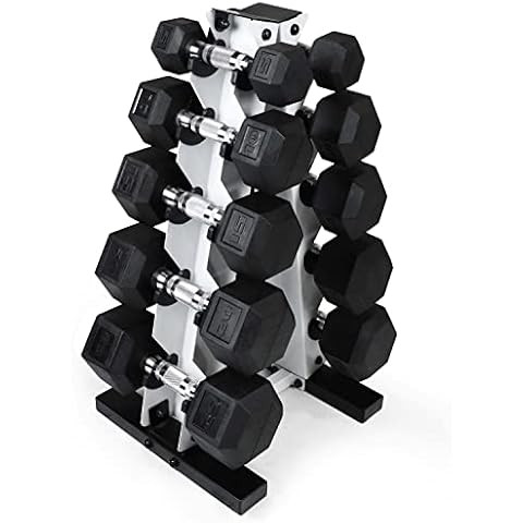 CAP Barbell 150 LB Dumbbell Set with Rack, Color Series | Amazon (US)