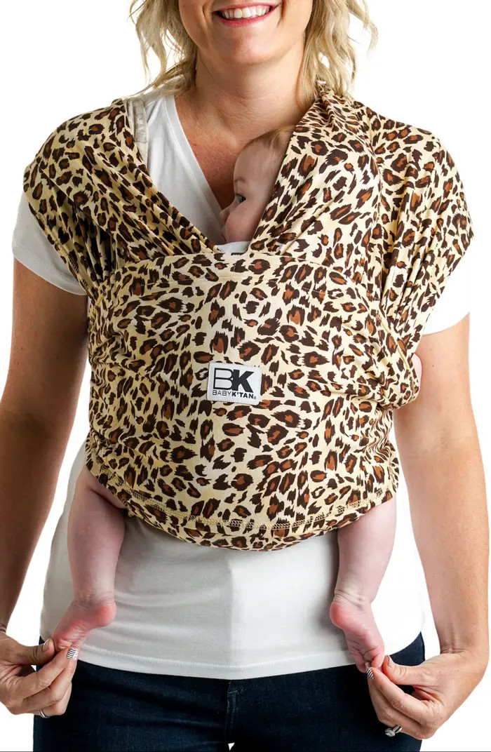 Baby K'tan Original Leopard Love Baby Carrier | Nordstrom | Nordstrom