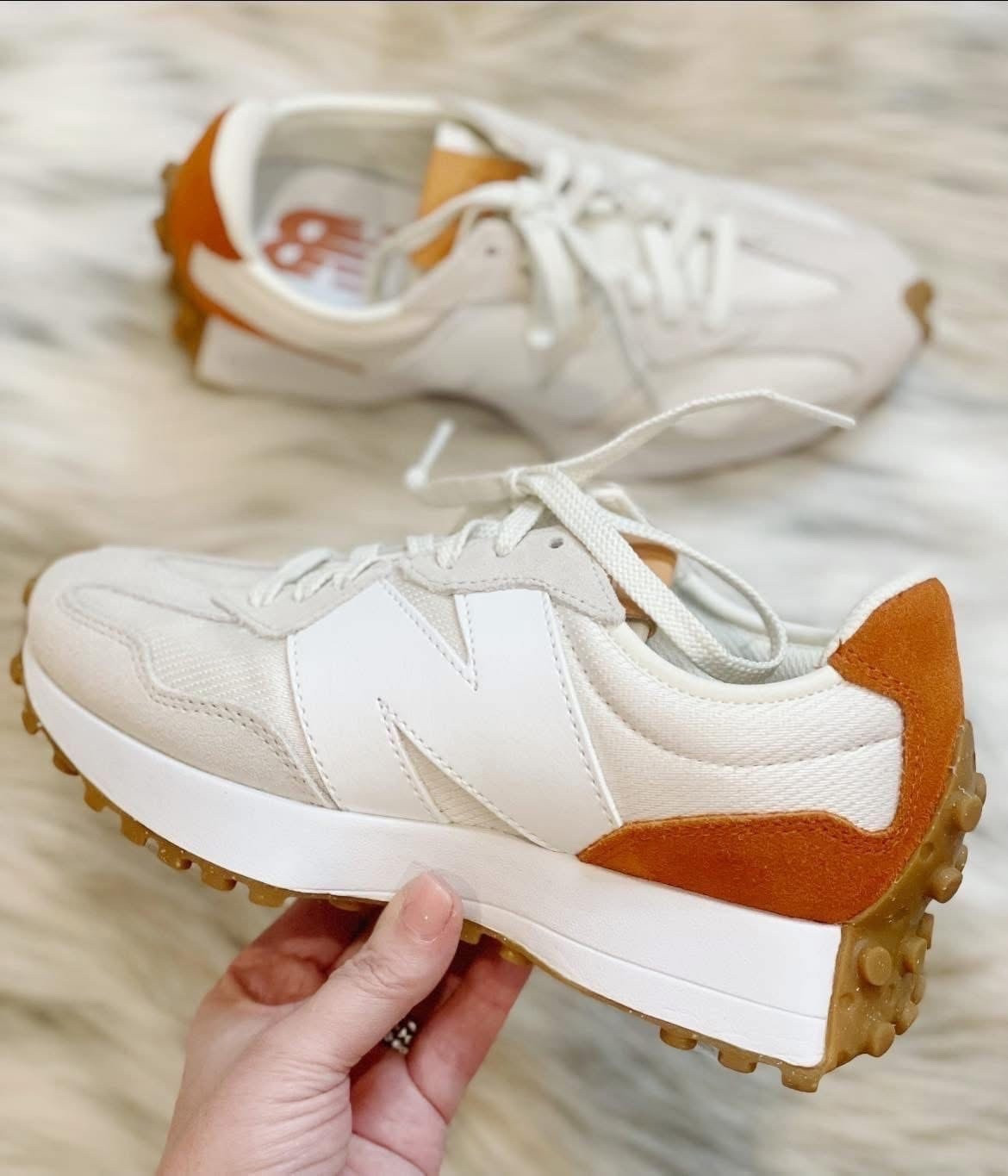 WHOA! 35% OFF! Great gift! arrives in time! 🎁

NOW ON SALE! RUN 🏃‍♀️🏃‍♀️🏃‍♀️

Deals are POPPIN! Soo veryyy popular! My New Balance 327’s! In this color and many others too! Free 2 day shipping too🙌 I do size up .5 in these, especially if wearing socks! 

My color is a rust /sea salt! 



#LTKGiftGuide #LTKHoliday #LTKdayinmylife