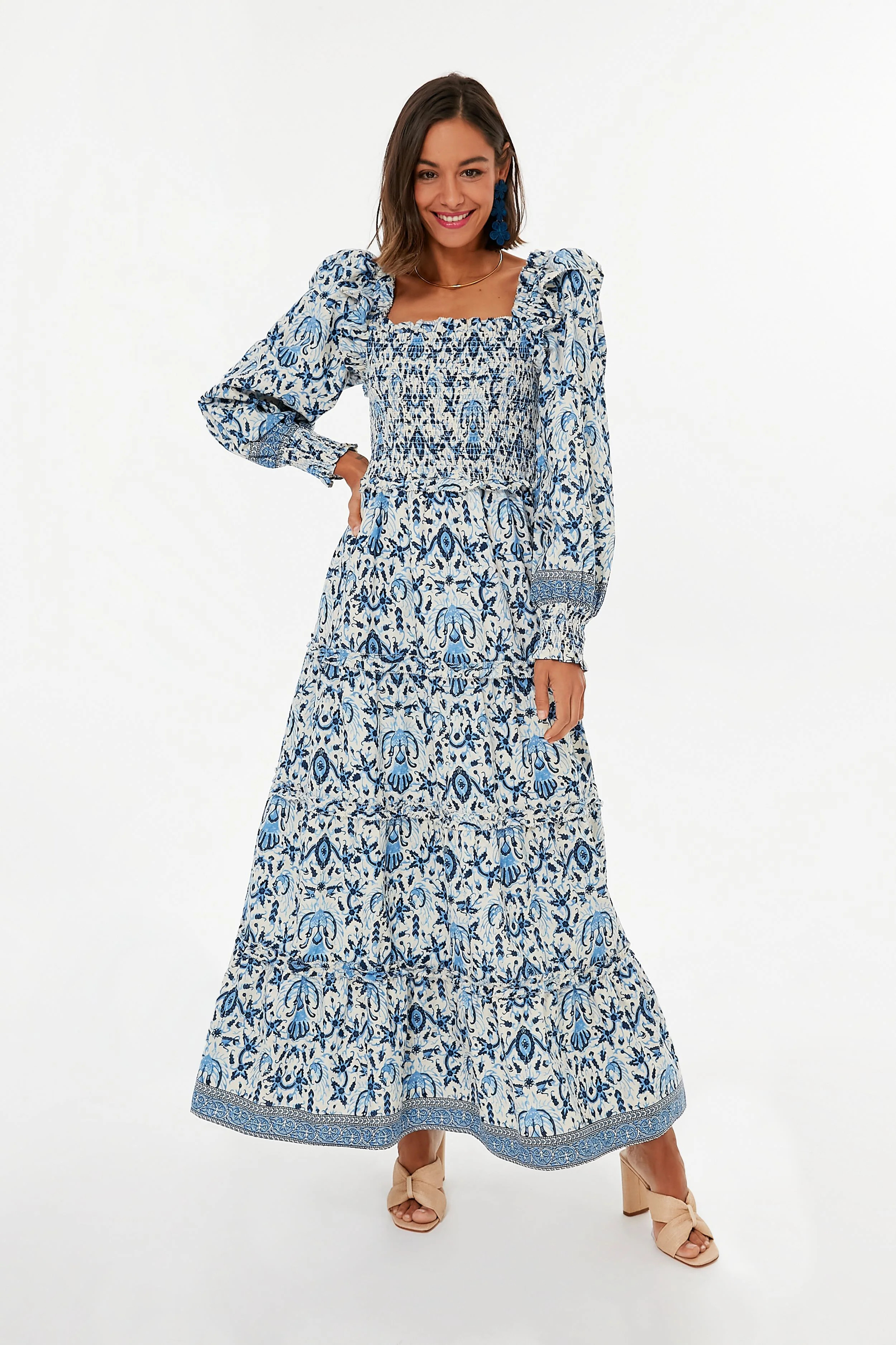 Mabelline Print Genevieve Maxi Dress | Tuckernuck (US)