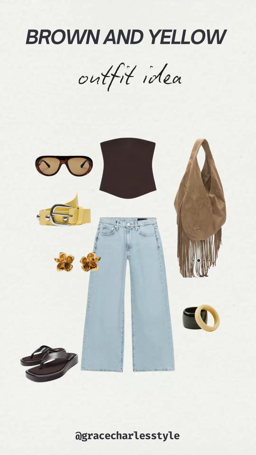 Brown and Yellow outfit idea 💛

#brownoutfit #yellowoutfit #brownandyellow #earthtoneoutfit #earthtones #warmtones #fallpalette #springpalette #neutralaesthetic #outfitinspo #ootdinspo #ootdfashion #outfitideas #outfitinspiration #streetstyle #streetwearstyle #minimaloutfit #chicoutfit #casualchic #everydaystyle #styleinspo #fashioninspo #fashionideas #whatiwore #dailyoutfit
#zarastyle #zarawoman #zaraoutfit #zarahaul #zarainspo #zarastreetstyle #zaralook #asosinspo #asosstyle #asosoutfit #asosfashion #asoslooks #highstreetfashion #highstreetstyle #affordablefashion #budgetstyle

#LTKsummer #LTKeurope #LTKspring
