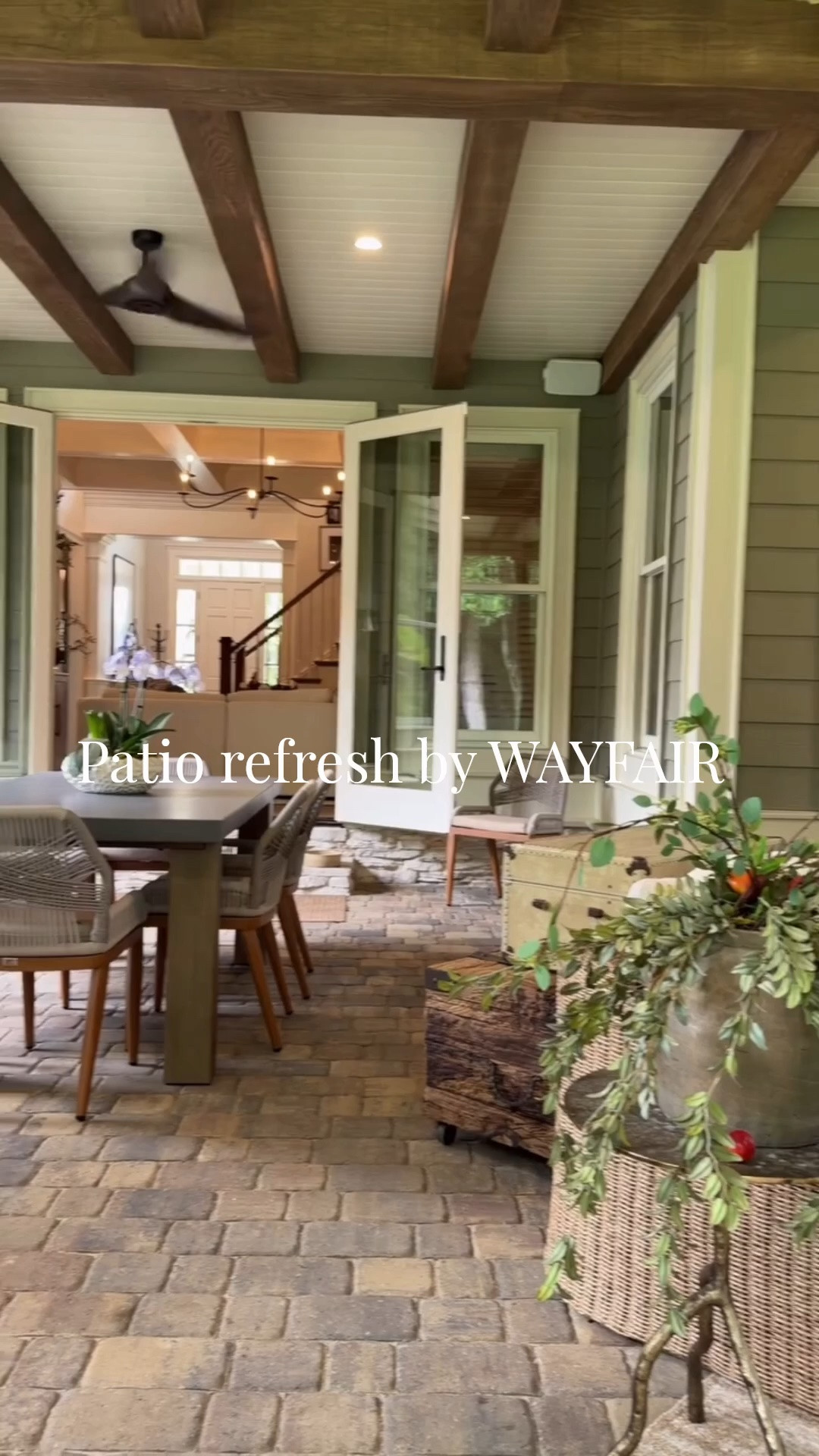 #ad We designed this outdoor space with entertaining in mind… and it has quickly become one of our favorite places to gather.

I always say the best spaces are the ones that invite people in, and this patio refresh completely changed how we spend time at home.

If an outdoor refresh is on your summer list,  Wayfair Fourth of July Clearance⁠￼ is the perfect excuse — up to 70% off some seriously good pieces you don’t want to miss. Running now through July 6. 🤎 fast and free shipping over $35. 

#Wayfair #WayfairPartner @wayfair #liketkit @shop.ltk