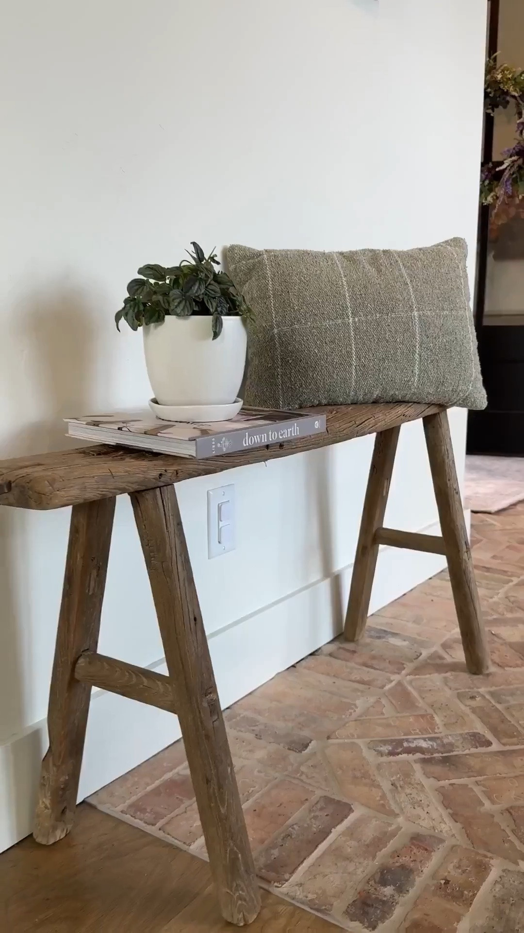 A good wooden bench is one of those pieces that just works anywhere. 🤎✨

I love the warmth and character it brings to a space, whether it’s tucked into an entryway, styled at the foot of the bed, or pulled out for extra seating when guests are over.

Practical, timeless, and easy to move around the house when you want to switch things up. It’s the kind of piece that makes a home feel more collected without looking overly styled. 🌿🤎

#LTKHome #LTKSeasonal #LTKmomlife