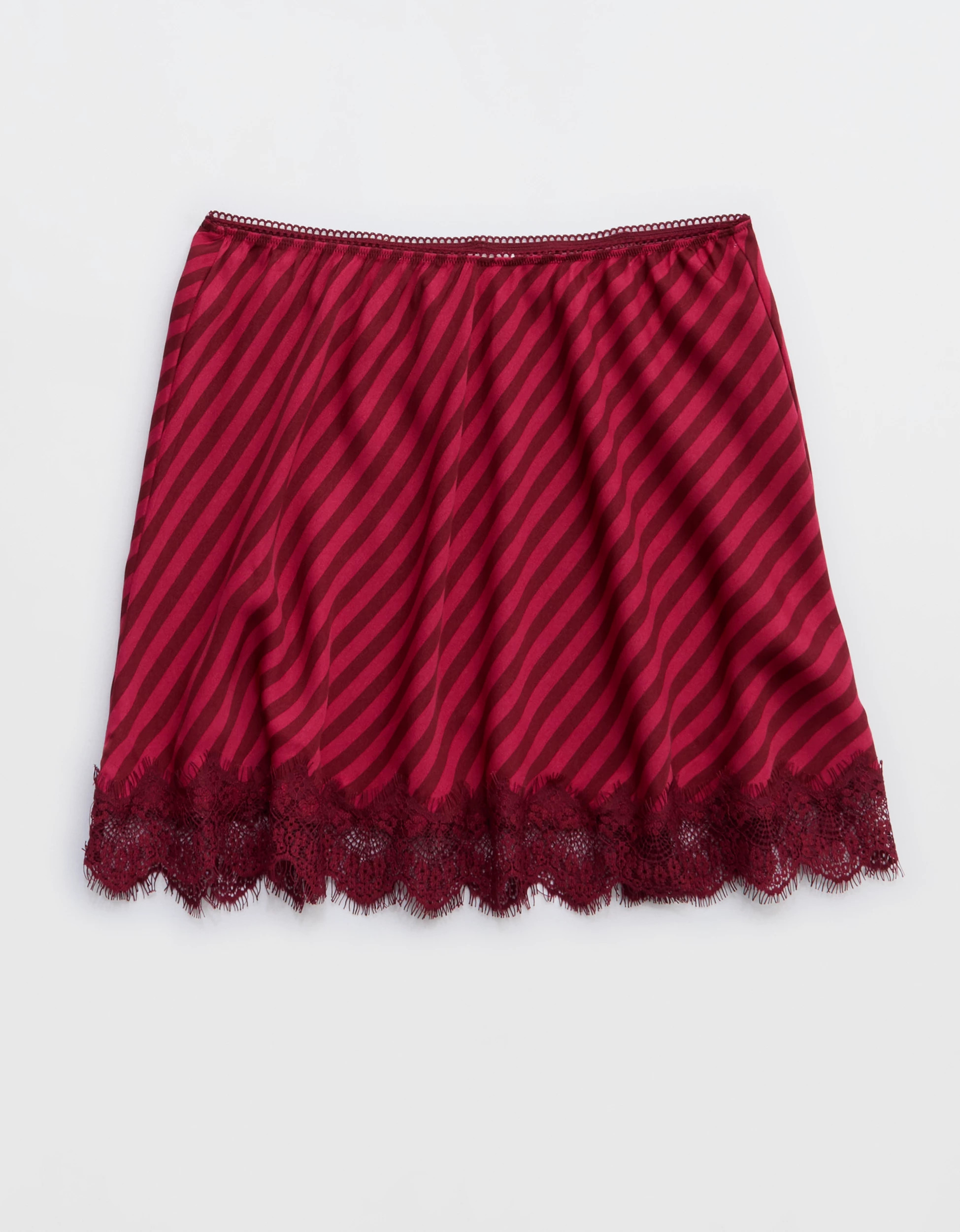 Aerie Festival Satin Mini Skirt | Aerie
