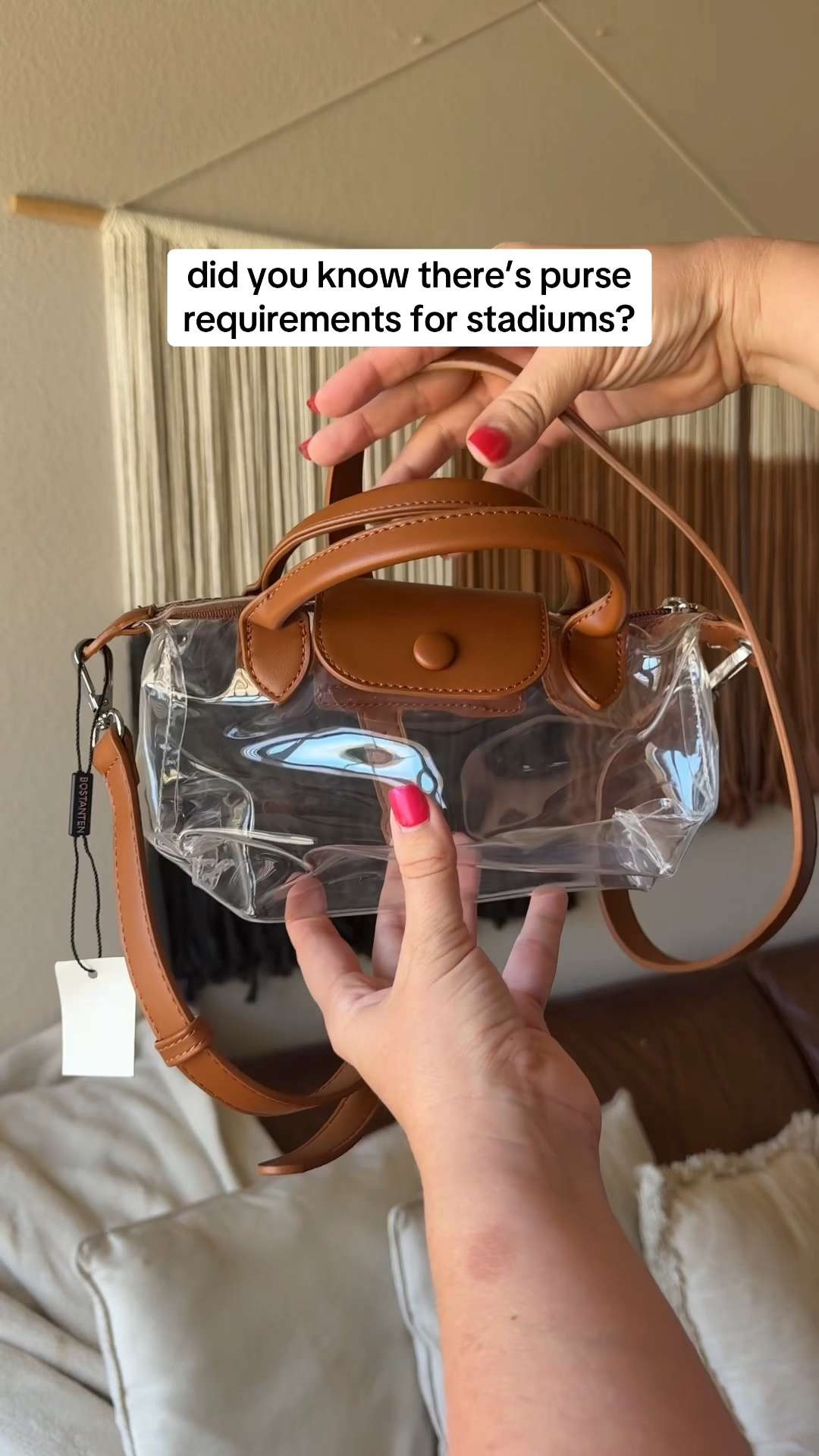Perfect for concerts, stadium games, and events where clear bags are required but you still want something cute. It fits the essentials without looking bulky or overly sporty. 

 #LTKmomlife #LTKSaleAlert #LTKTravel