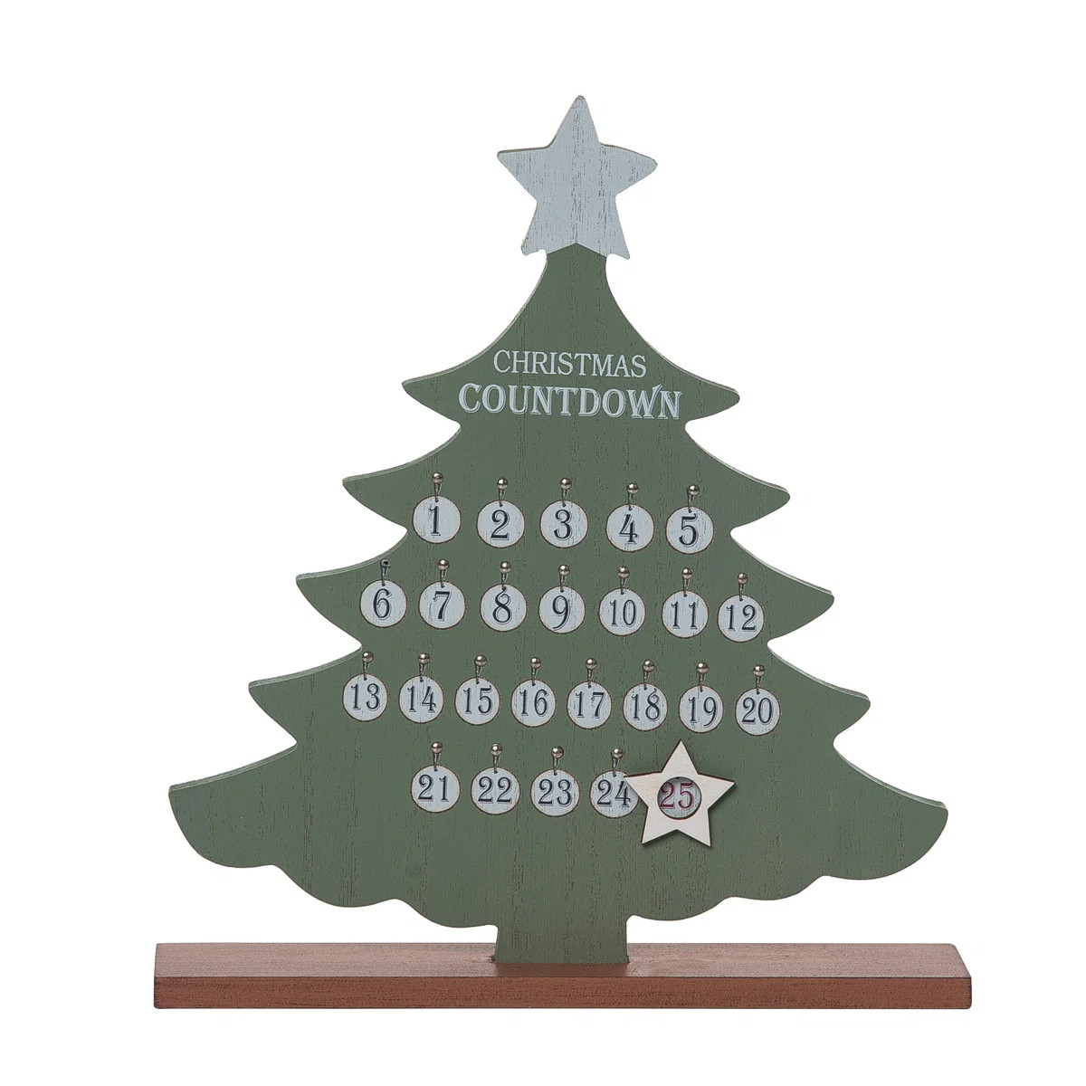Christmas Text & Numbers Advent Calendar | Wayfair North America