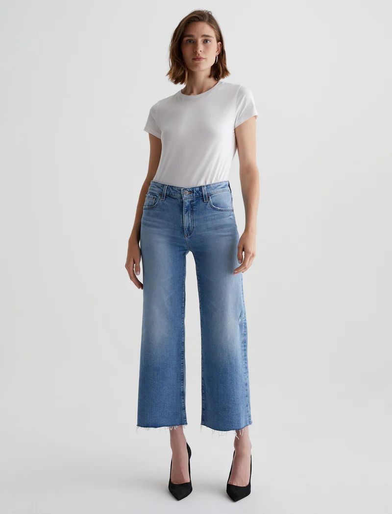 Saige Wide Leg Crop | AG Jeans