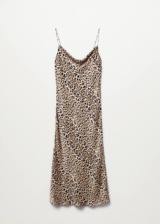 Printed camisole dress | MANGO (US)