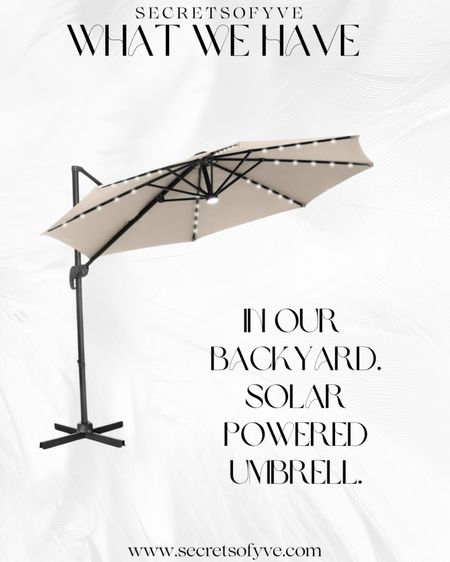 Secretsofyve: I love this umbrella & we look forward to using it this Summer! Home gift idea.
#Secretsofyve #ltkgiftguide
Always humbled & thankful to have you here.. 
CEO: PATESI Global & PATESIfoundation.org
 @secretsofyve : where beautiful meets practical, comfy meets style, affordable meets glam with a splash of splurge every now and then. I do LOVE a good sale and combining codes! #ltkstyletip #ltksalealert #ltkfamily #ltku #ltkfindsunder100 #ltkparties #ltkhome secretsofyve

#LTKHome #LTKSeasonal #LTKWedding