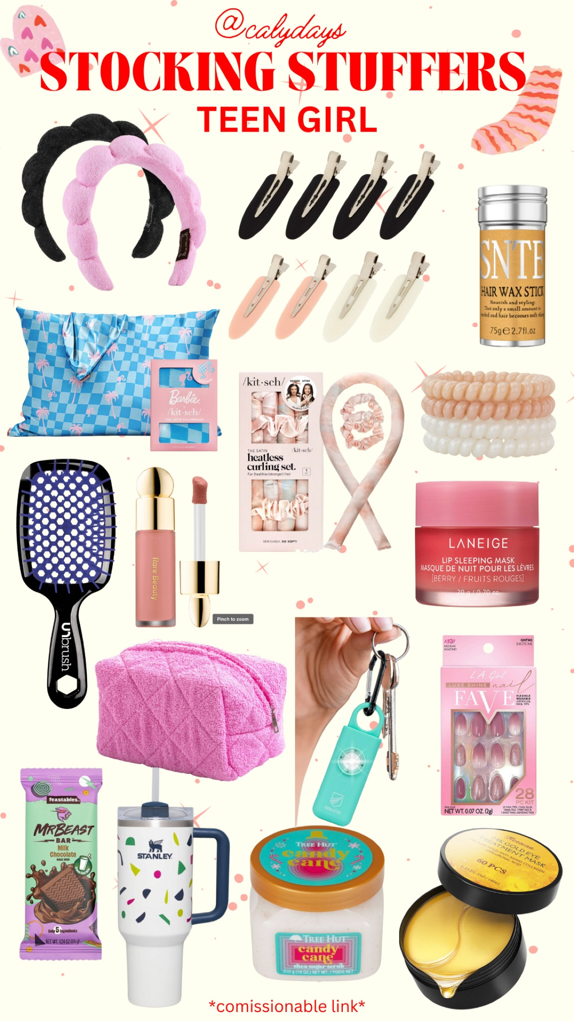 Teen stocking stuffers / tween stocking stuffers / teenage girl stocking stuffers / Christmas gift guide / teen gift guide / gifts for teens / gifts for teenage girls / gifts for tween girls / tween gift idea 

#LTKGiftGuide #LTKHoliday #LTKSeasonal