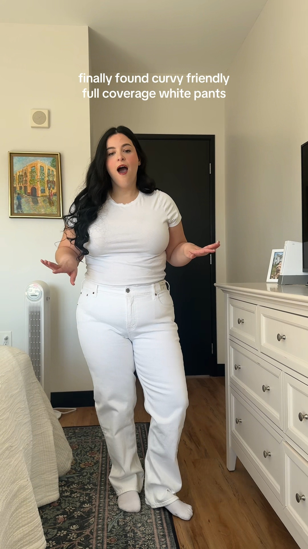 the only white pants that have ever worked for me!! 

#LTKMidsize #LTKSpringSale