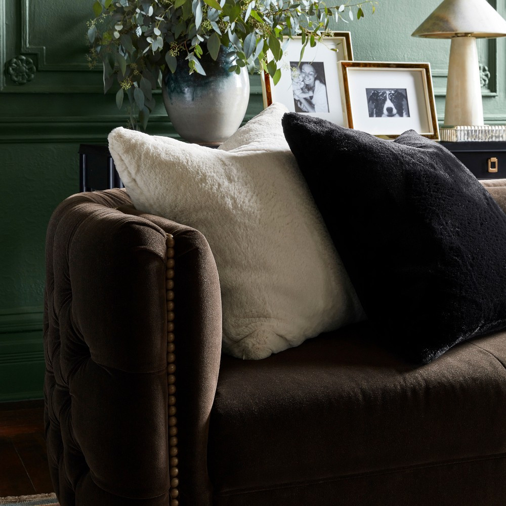 Faux Fur Pillow Cover | Williams-Sonoma