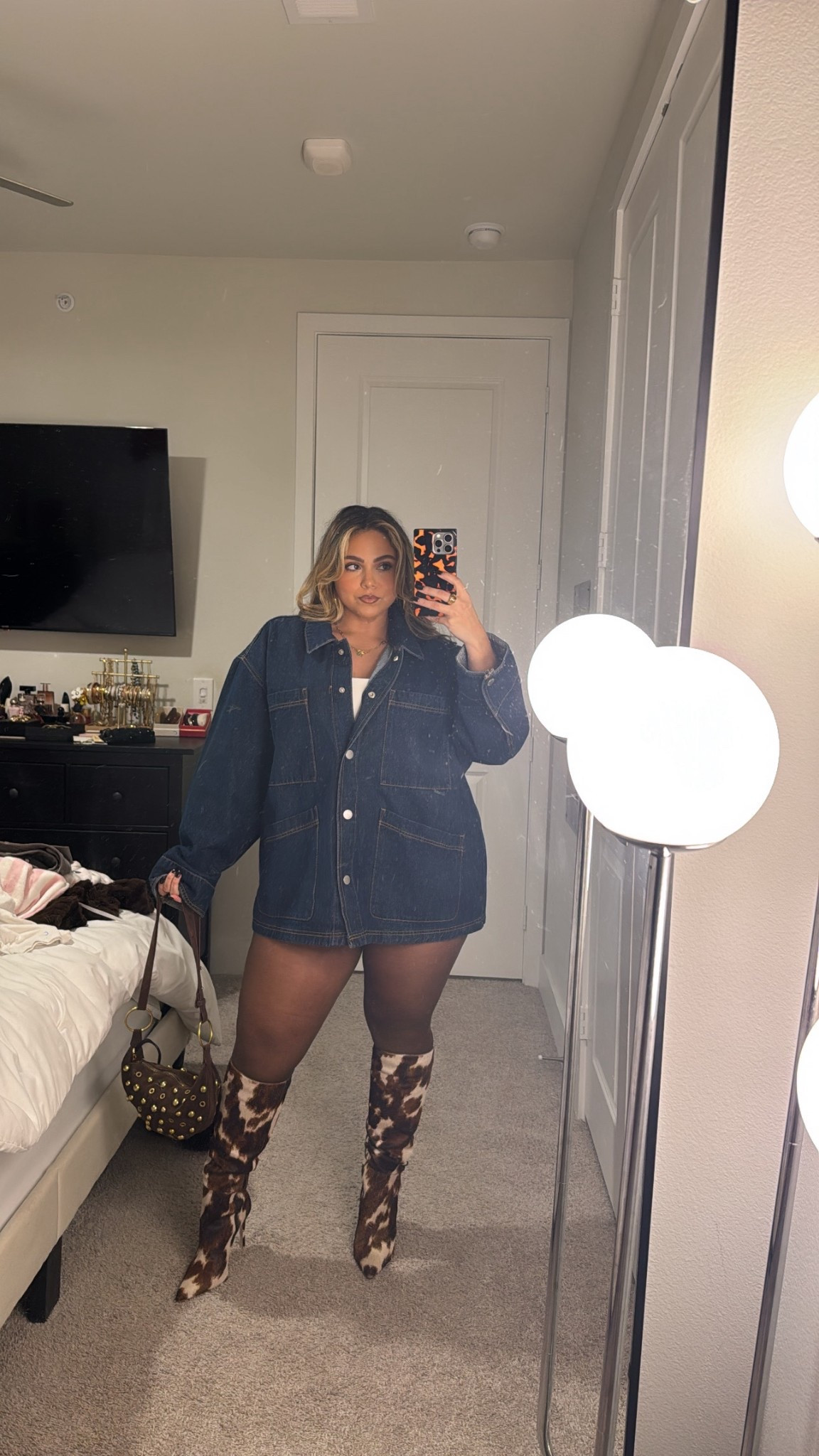 Love me an all denim outfit and any chance I get to wear these Steve Madden boots😍

#LTKootd #LTKMidsize