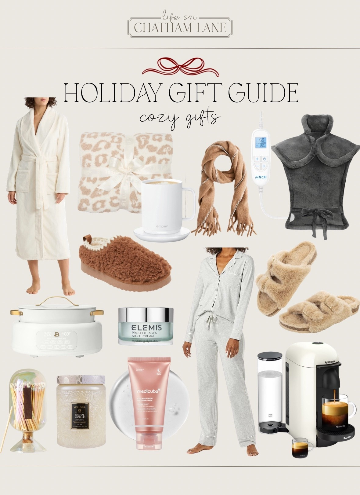 Holiday gift guide - Cozy gift edition!  From cozy slippers, robes, pajama sets, candles, coffee makers, blankets, and more! 

#LTKGiftGuide #LTKFindsUnder50 #LTKHoliday