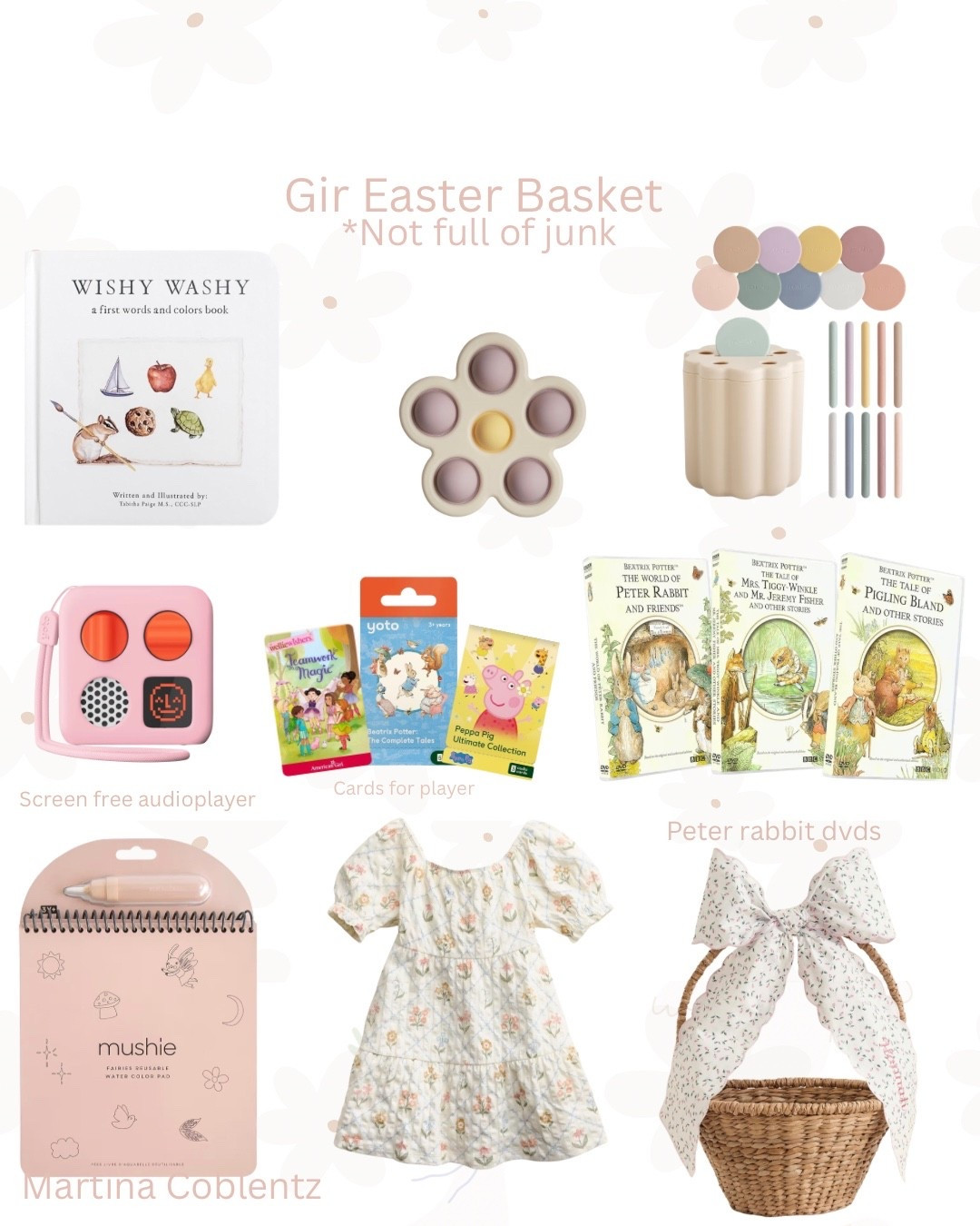 Girls Easter basket not full of junk toys 


•Easter basket •girls east basket •gift guide 

#LTKSeasonal #LTKKids #LTKSpringSale