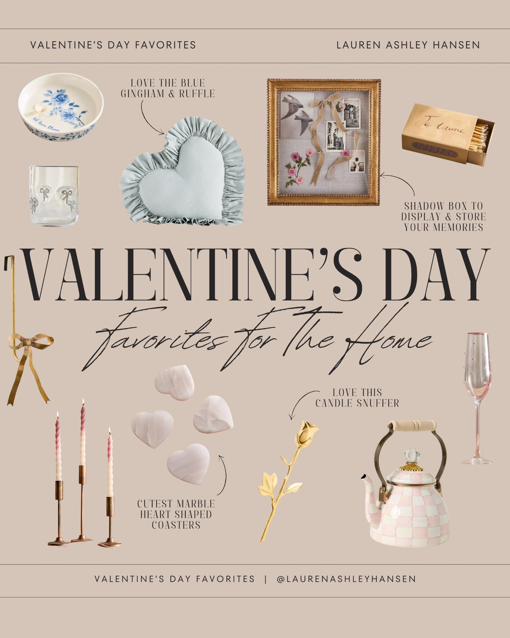 Even if you don’t typically decorate for Valentine’s Day, these Anthropologie finds are so sweet! Perfect for a small and functional touch for your home! 

#LTKHome