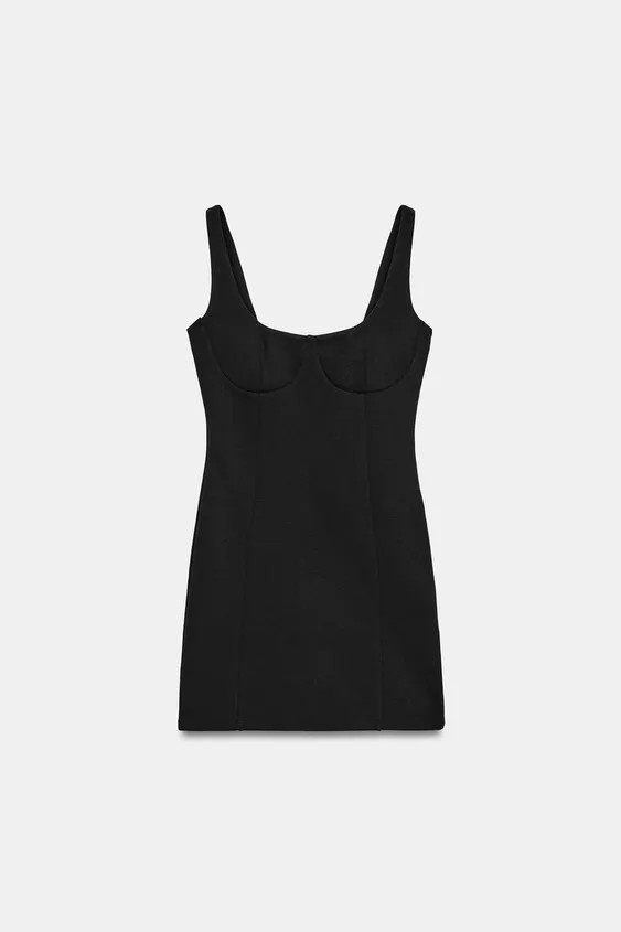 VESTITO CORTO INTERLOCK | Zara IT