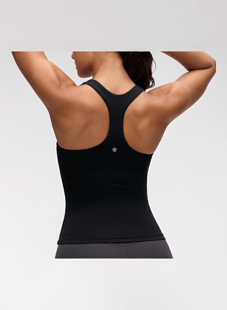 CRZ YOGA Butterluxe Racerback Tank Tops | Amazon (UK)