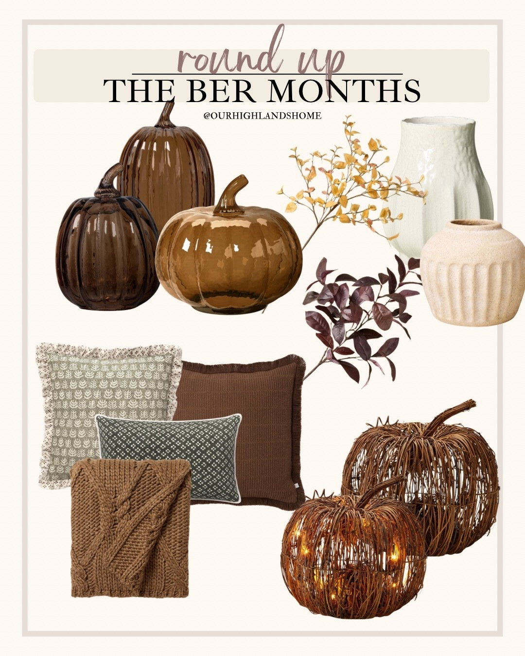 the BER months are officially here. let the fall decorating begin 

#LTKHome #LTKSaleAlert #LTKSeasonal