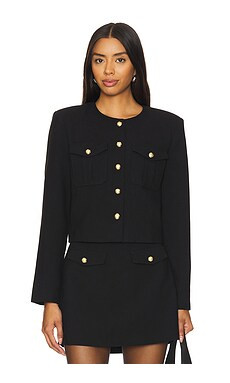 Steve Madden Cosette Jacket in Black Onyx from Revolve.com | Revolve Clothing (Global)