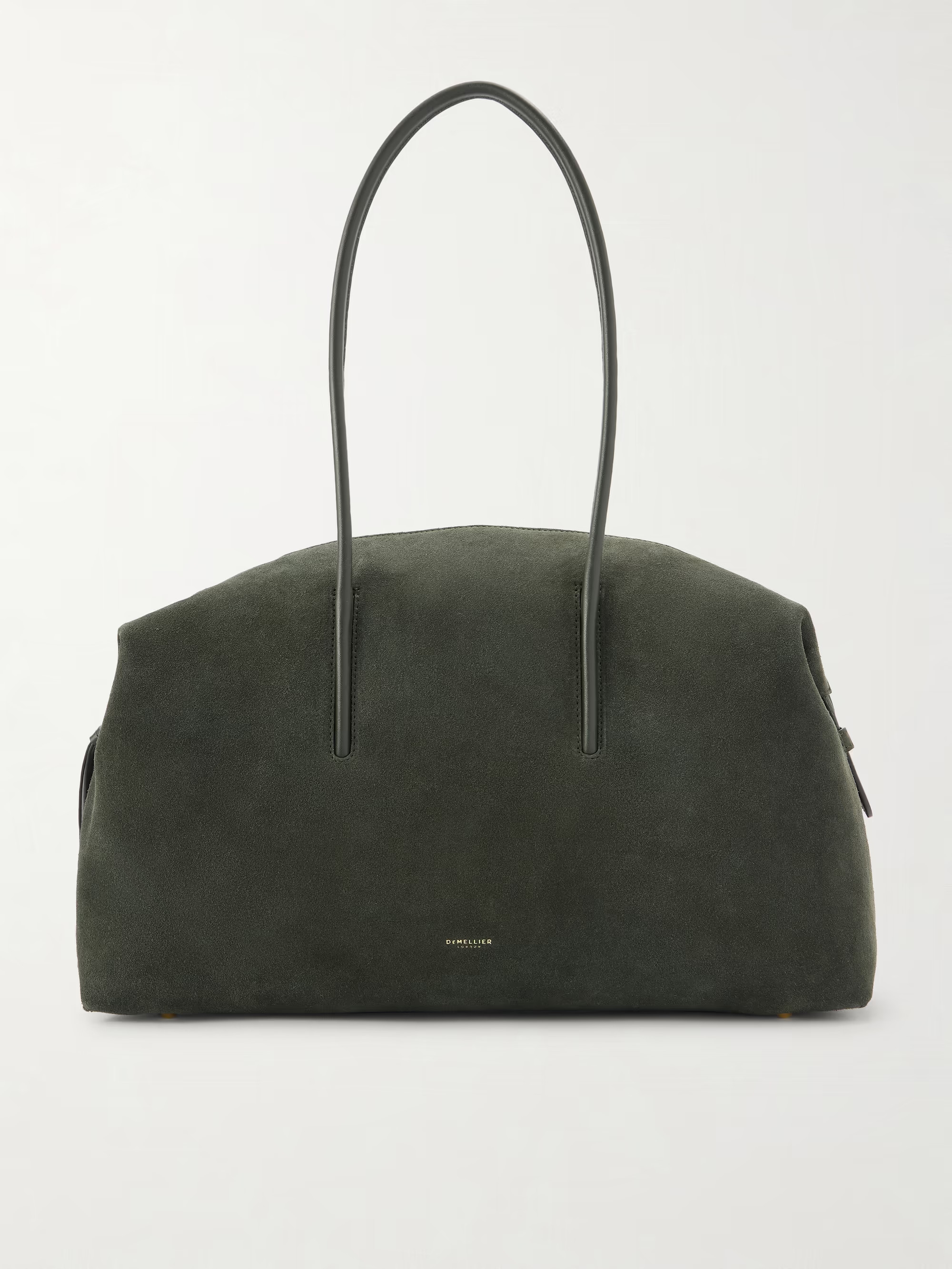 The Stockholm leather-trimmed suede tote bag | NET-A-PORTER (US)