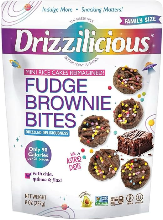 Drizziliciouss fudge brownie bites 8oz | Amazon (US)