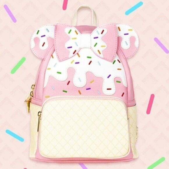 Disney Minnie Mouse Strawberry Ice Cream Sundae Mini Backpack | Poshmark