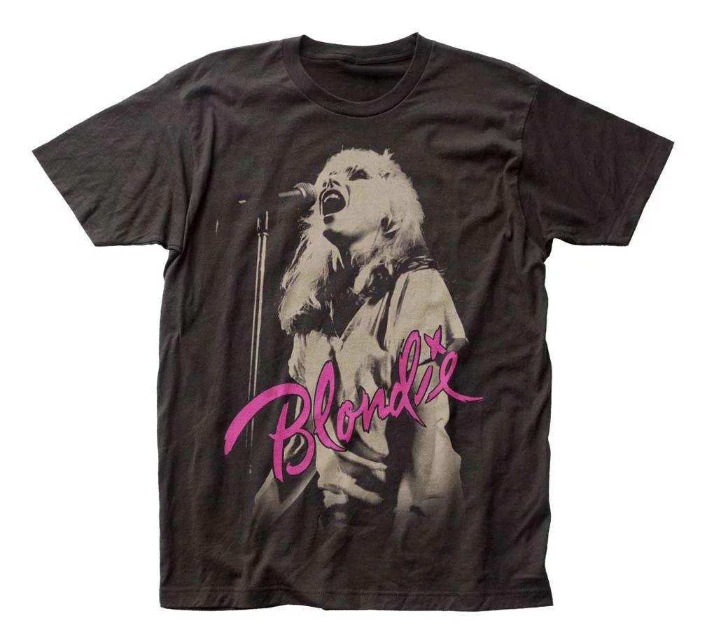 Blondie Mic T-Shirt - Size/X-Large - Charcoal - adult (Men) | Walmart (US)
