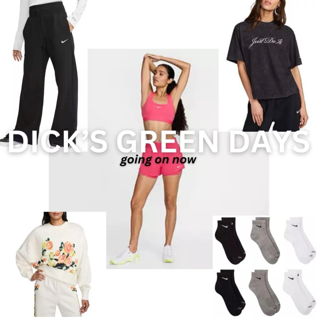 Dick's Green Days is going on now.. here's my #Nike haul! 

What are you getting??

 

 

#LTKGiftGuide #LTKHoliday #LTKSeasonal