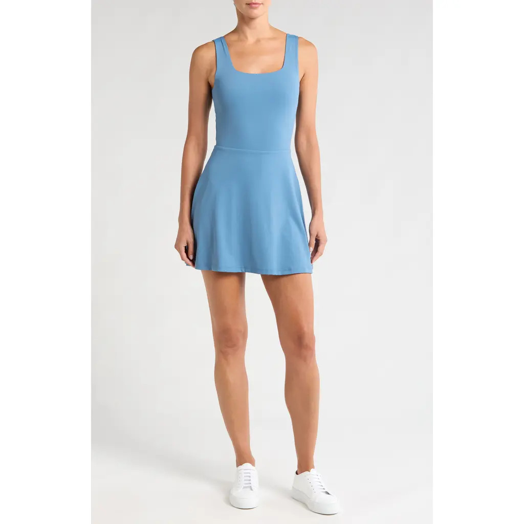 TravisMathew Night Bloom Sleeveless Sport Dress in Copen Blue at Nordstrom Rack, Size Small | Nordstrom Rack