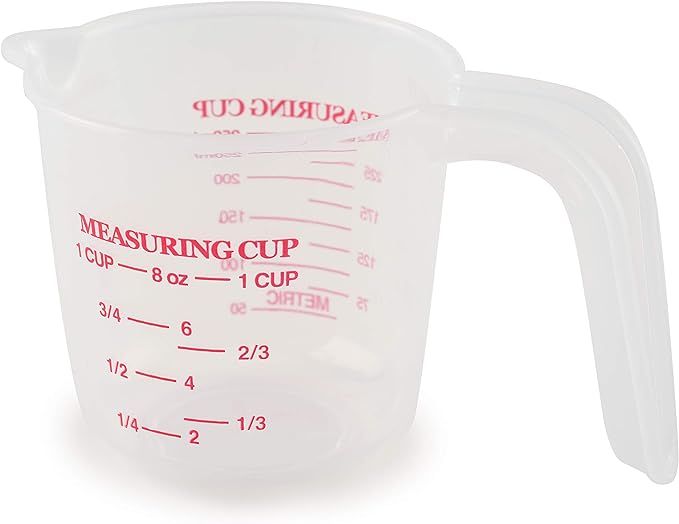 Norpro 1 Plastic Measuring Cup, Multicolored | Amazon (US)