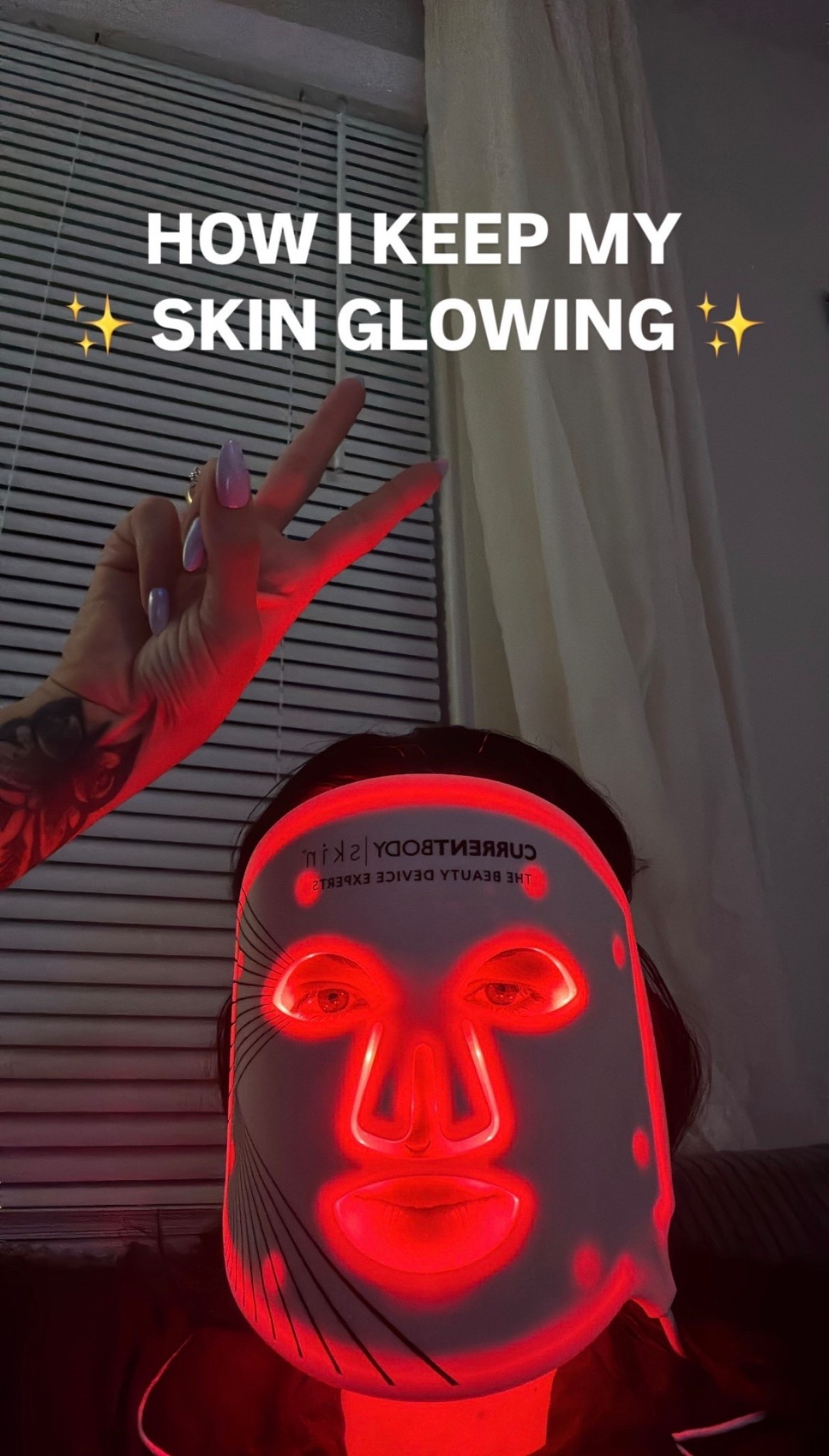 Been using my current body red light mask on my face since 2024 and I it has made my skin so glowy! Red light is so beneficial for so many things. I’ve also been using it on my tummy tuck scar. Use code KHLOESKIN for $$$ off at currentbody otherwise I also shared a few more affordable options as well 🫶🏼



#LTKgrwm #LTKmomlife #LTKdayinmylife