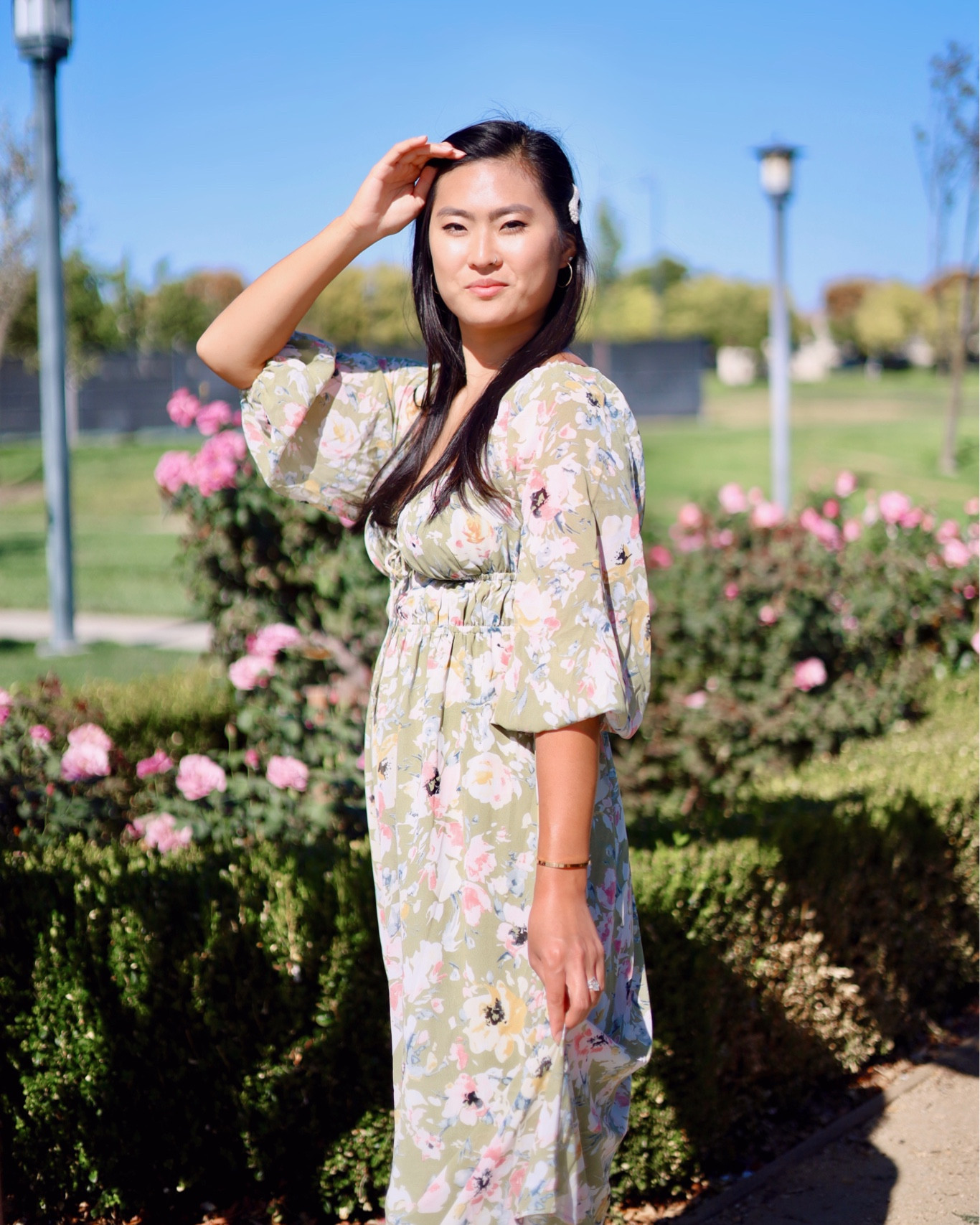 Crushing on this floral dress for spring | Morning Lavender Elizabeth Puff Sleeve Dress (S)

#LTKSeasonal #LTKunder100 #LTKFind