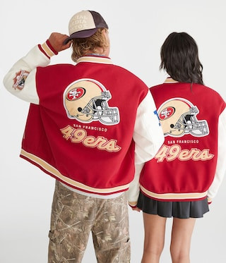 San Francisco 49ers Bomber Jacket | Aeropostale