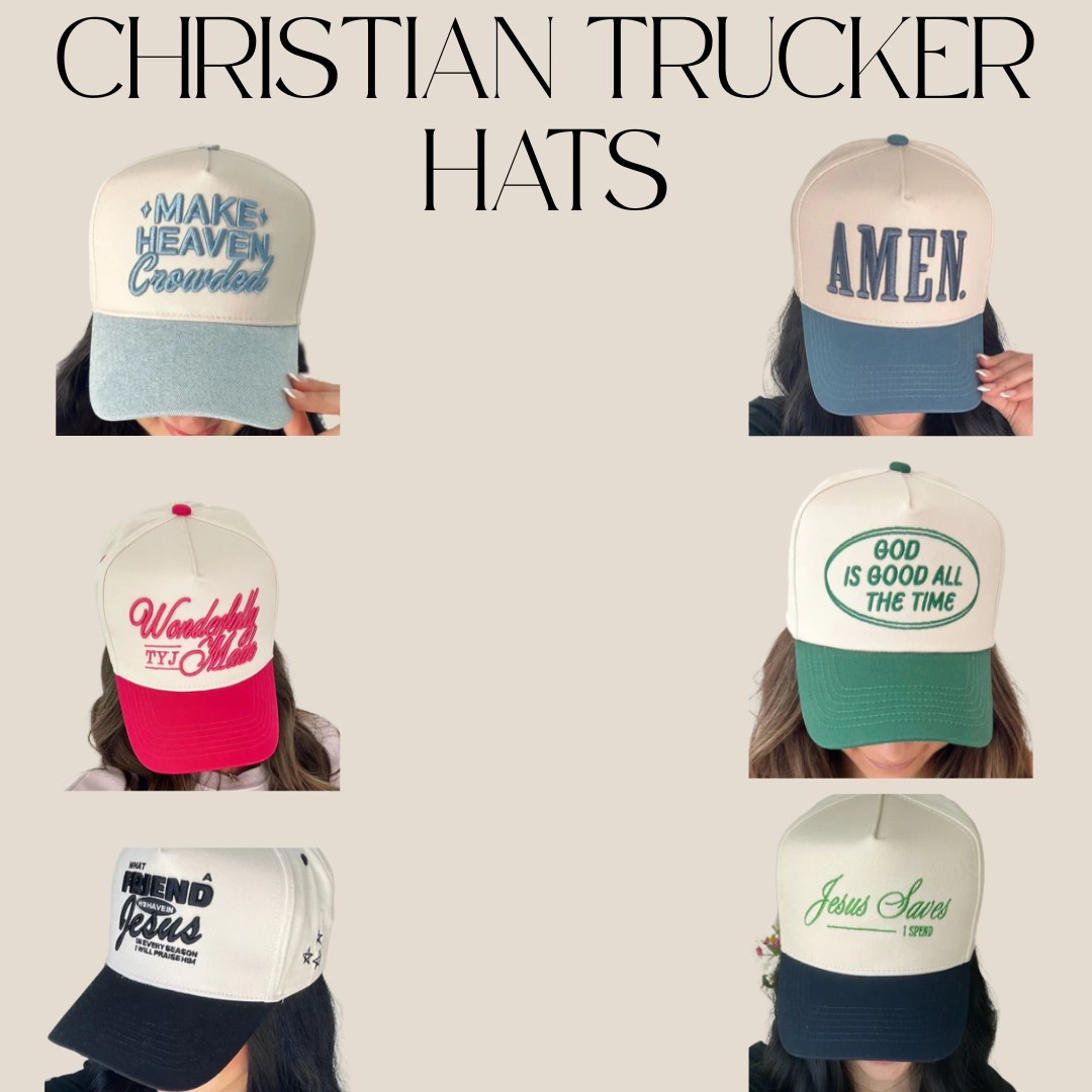 Christian trucker hats

#LTKFindsUnder50 #LTKStyleTip