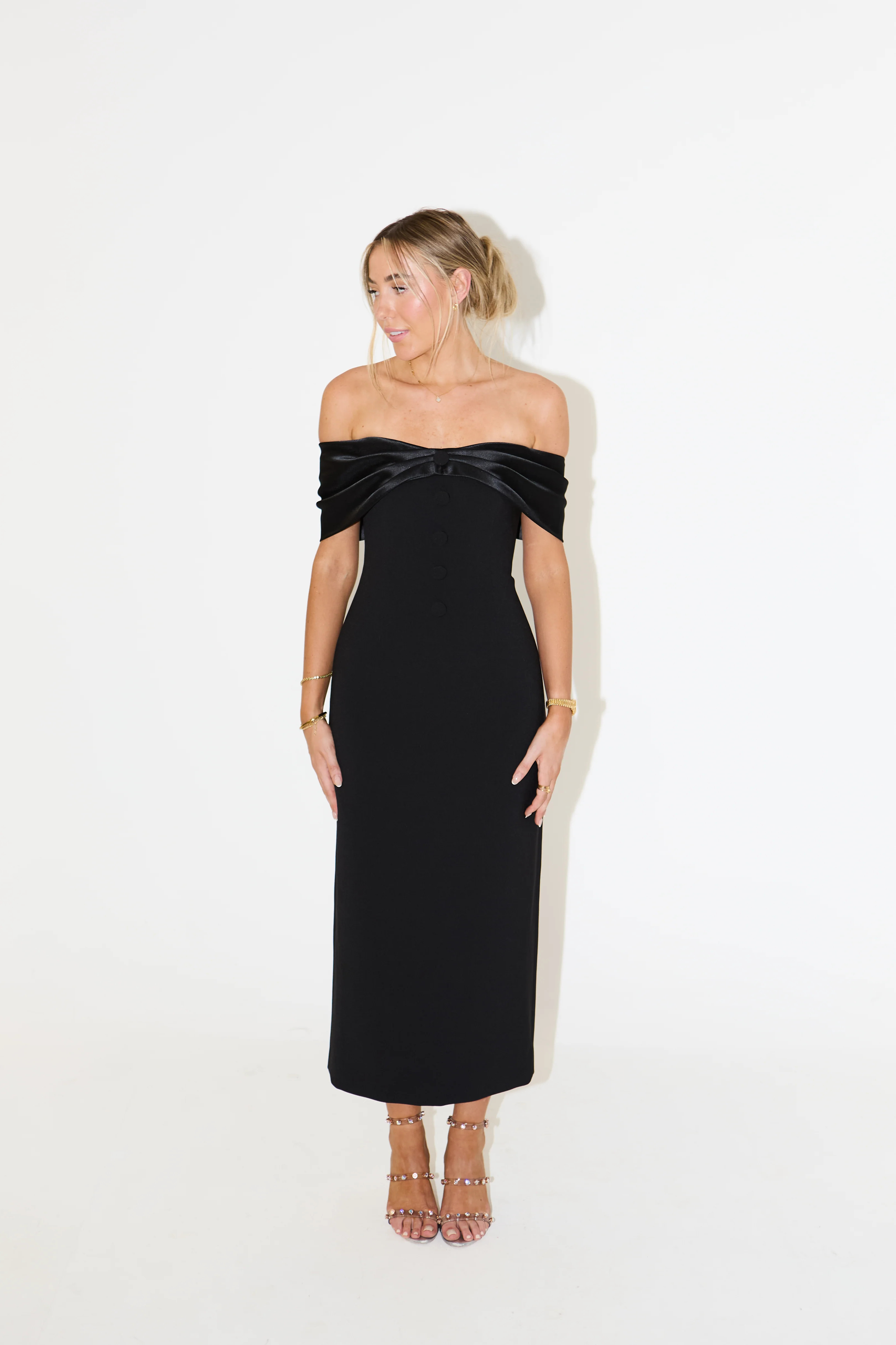 The Ultimate Muse Bow Midi Dress | Odd Muse