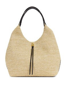 Rebecca Minkoff Darren Signature Carryall Bag in Natural & Black from Revolve.com | Revolve Clothing (Global)